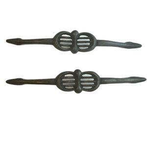 Mid Century Set of 2 Pulls - 6" Center to Center